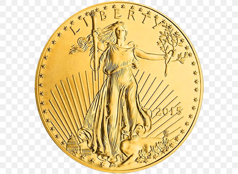 American Gold Eagle Bullion Coin Gold Coin, PNG, 600x600px, American Gold Eagle, Bullion, Bullion Coin, Canadian Gold Maple Leaf, Canadian Maple Leaf Download Free