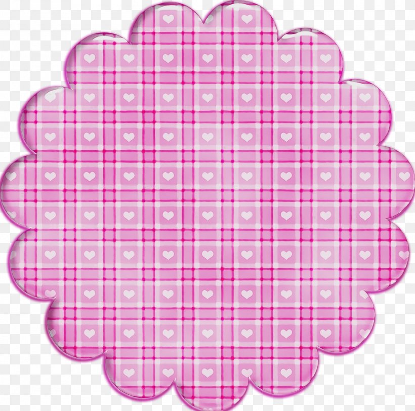 Plaid Pink Pattern Line Tartan, PNG, 1600x1586px, Watercolor, Magenta, Material Property, Paint, Pink Download Free