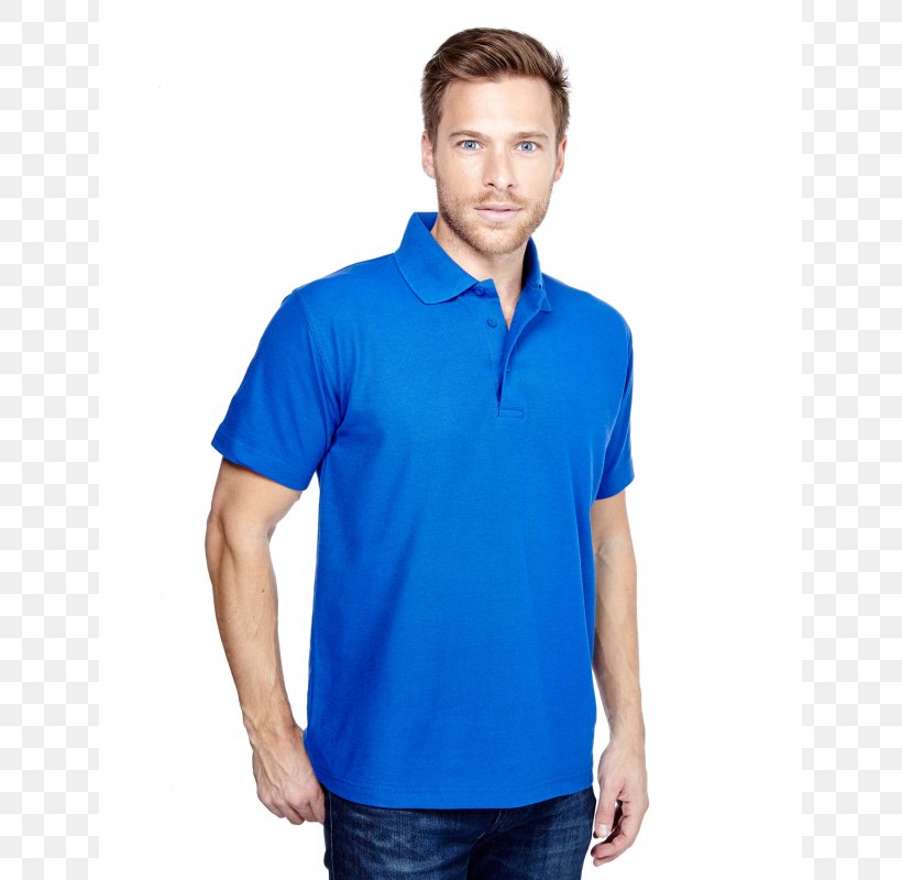 Polo Shirt T-shirt Sleeve Clothing, PNG, 800x800px, Polo Shirt, Blue, Clothing, Cobalt Blue, Collar Download Free