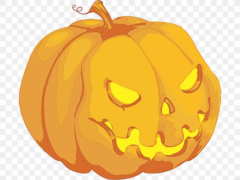 Halloween Pumpkin Art, PNG, 3000x2250px, Watercolor, Art, Bell Pepper, Calabaza, Cartoon Download Free