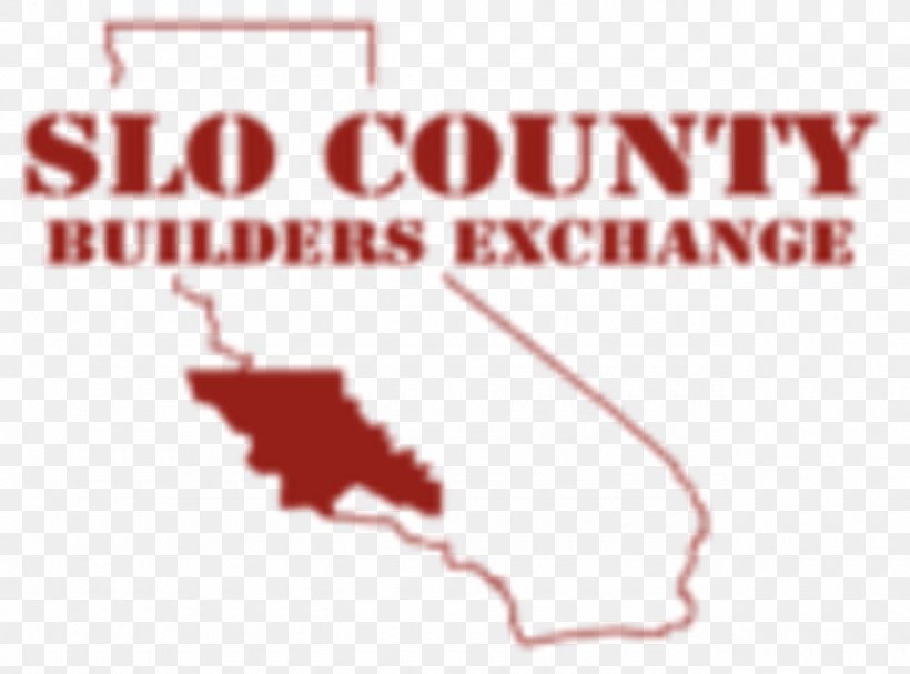 SLO County Builders Exchange Logo Brand Font Photograph, PNG, 1280x948px, Logo, Area, Brand, California, Red Download Free