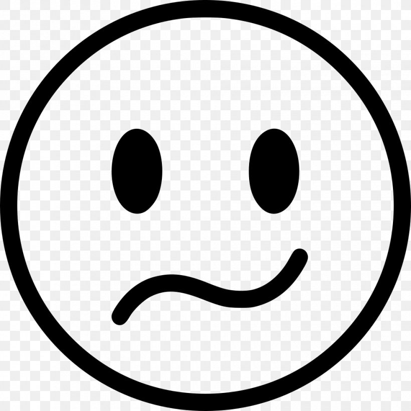 Smiley Emoticon Happiness Clip Art, PNG, 980x980px, Smiley, Black And White, Emoticon, Emotion, Face Download Free
