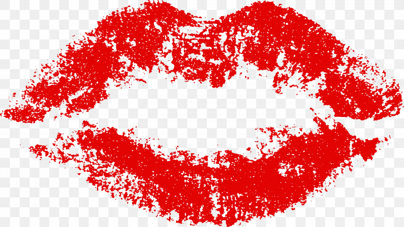 Red Rip Kiss, PNG, 3000x1684px, Red Rip, Heart, Kiss, Lip, Red Download Free