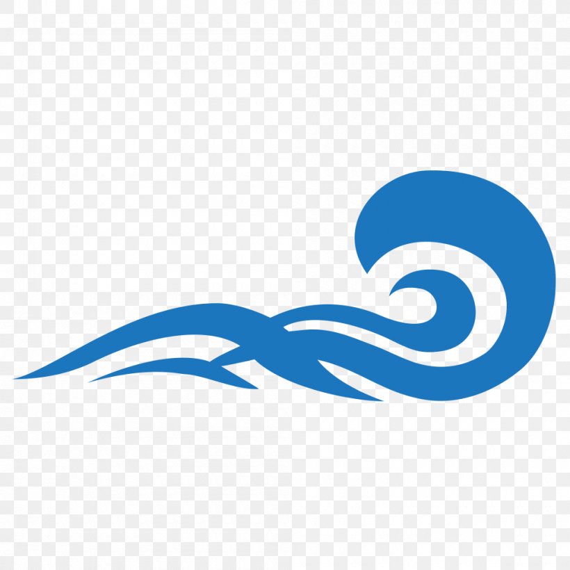 Wind Wave Vector Graphics Euclidean Vector Ocean, PNG, 1000x1000px, Wind Wave, Aqua, Brand, Electric Blue, Logo Download Free