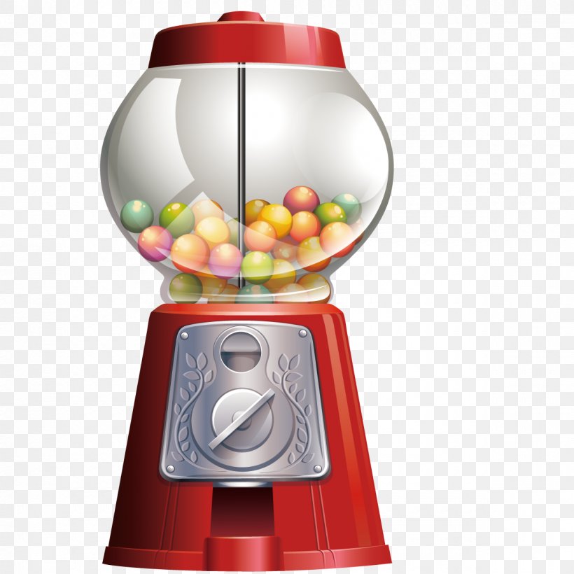 Chewing Gum Candy Gumball Machine Royalty-free, PNG, 1200x1200px, Chewing Gum, Blender, Bubble Gum, Candy, Chocolate Download Free