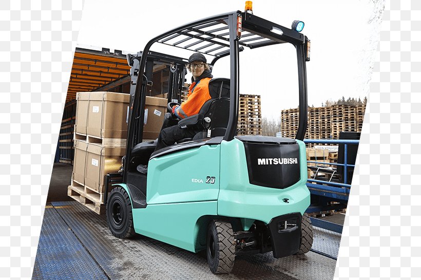 Forklift Car Material Handling Machine MH Equipment, PNG, 707x545px, Forklift, Car, Commercial Vehicle, Driving, Electric Motor Download Free