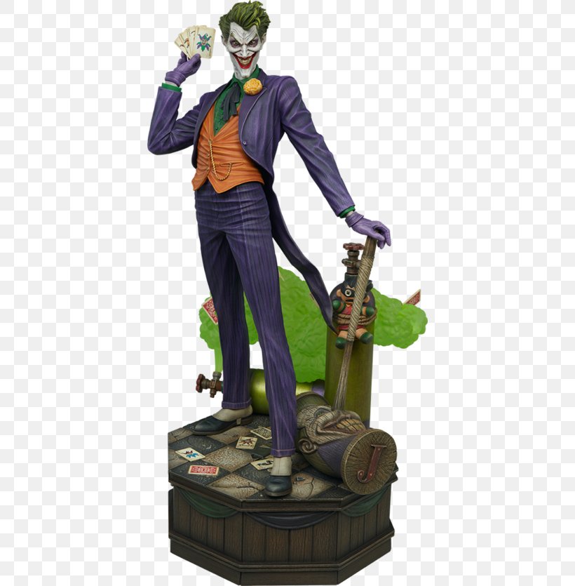 Joker Batman Harley Quinn Figurine Statue, PNG, 400x835px, Joker, Action Figure, Action Toy Figures, Batman, Batman Arkham Download Free