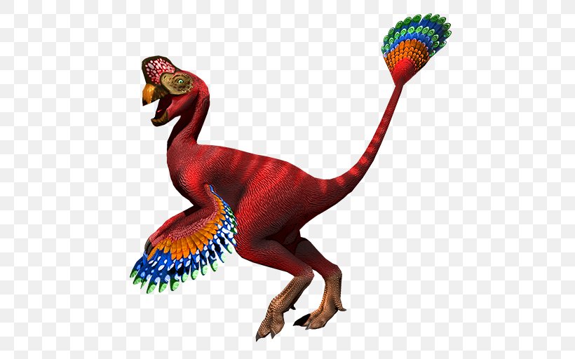 Primal Carnage: Extinction Oviraptor Velociraptor Dinosaur, PNG, 512x512px, Primal Carnage, Animal, Animal Figure, Ark Survival Evolved, Beak Download Free