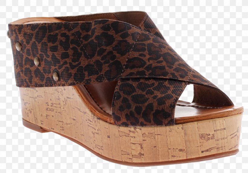 Sandal Leopard Shoe Wedge Animal Print, PNG, 2048x1432px, Sandal, Animal Print, Brown, Calf, Christian Louboutin Download Free