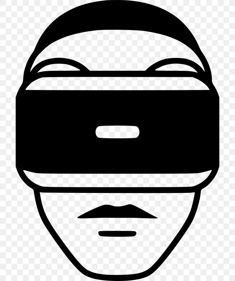 Oculus Rift Virtual Reality Headset Clip Art, PNG, 712x980px, Oculus Rift, Artwork, Black, Black And White, Eye Download Free