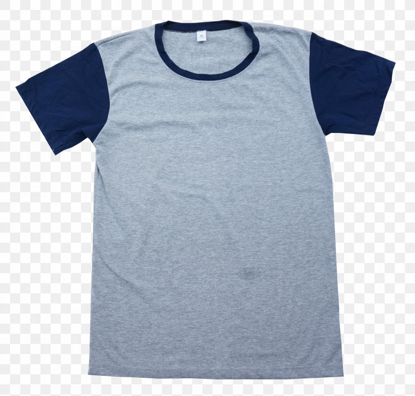 T-shirt Top 8tshirt ผ้าฝ้าย Sleeve, PNG, 2344x2240px, Tshirt, Active Shirt, Arm, Bag, Blue Download Free