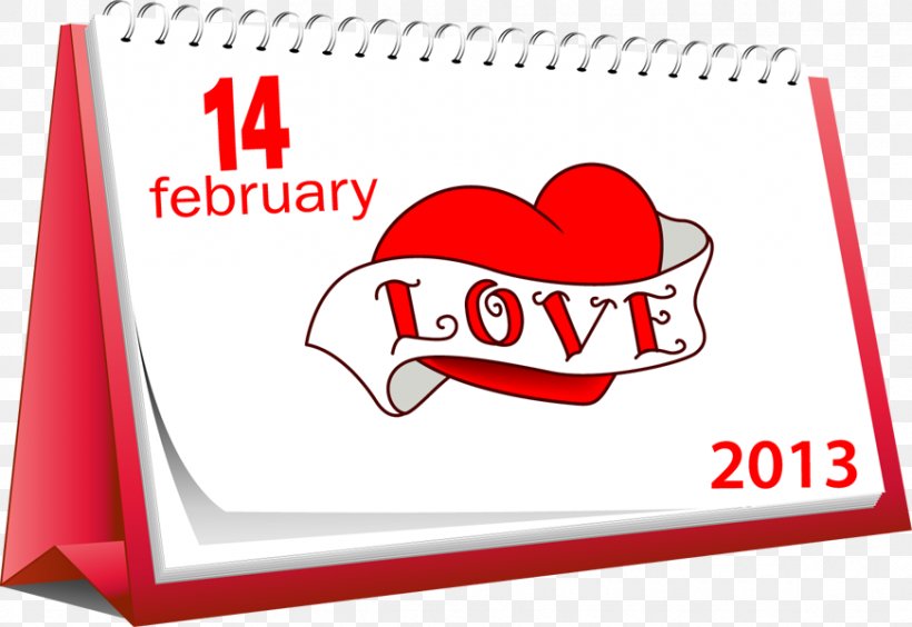 14 February Valentine's Day Clip Art, PNG, 871x600px, Watercolor, Cartoon, Flower, Frame, Heart Download Free