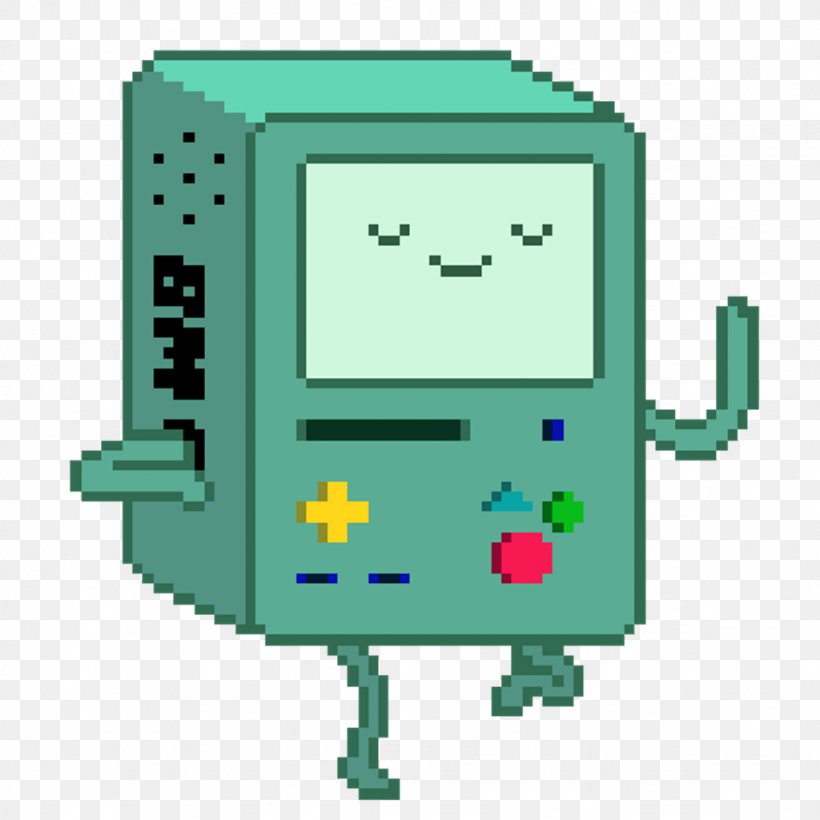 Beemo Finn The Human Pixel Art PixelZ, PNG, 1024x1024px, Beemo, Adventure Time, Animation, Area, Art Download Free