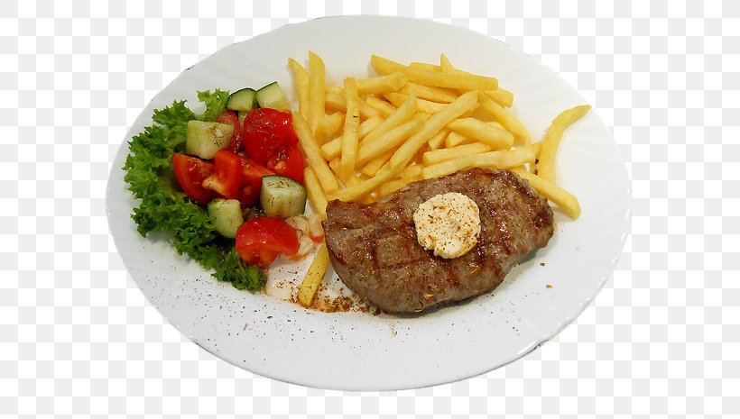 French Fries Steak Frites European Cuisine Full Breakfast French Cuisine, PNG, 600x465px, French Fries, American Food, Cuisine, Cutlet, Dish Download Free