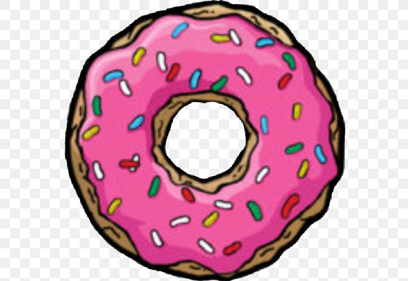 Homer Simpson Donuts Ned Flanders Bart Simpson Marge Simpson, PNG, 568x566px, Homer Simpson, Bart Simpson, Donuts, Drawing, Food Download Free