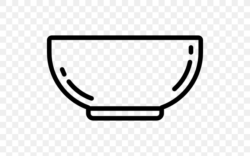 Bowl Icon, PNG, 512x512px, Bowl, Auto Part, Automotive Exterior, Black And White, Food Download Free