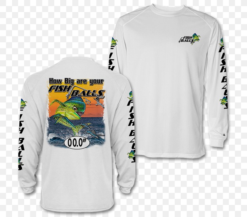 T-shirt Grouper Sleeve Fish Ball, PNG, 720x720px, Tshirt, Active Shirt, Bluza, Brand, Clothing Download Free