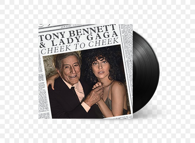 Tony Bennett And Lady Gaga: Cheek To Cheek Live! Tony Bennett And Lady Gaga: Cheek To Cheek Live! Phonograph Record, PNG, 600x600px, Watercolor, Cartoon, Flower, Frame, Heart Download Free
