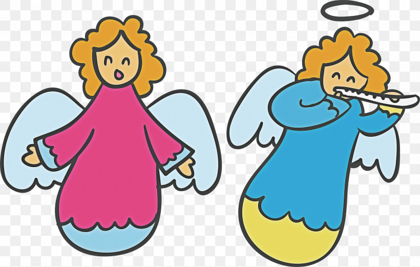 Angel, PNG, 3000x1908px, Angel, Cartoon Download Free