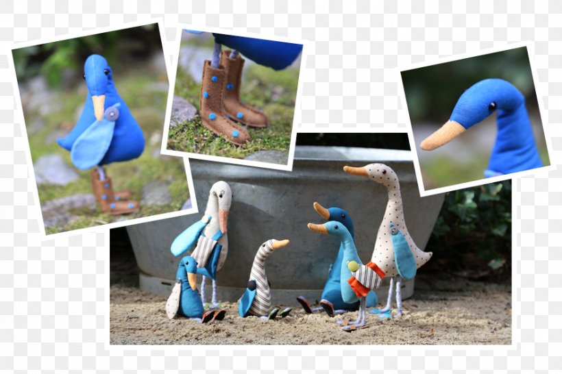 Duck Family Craft Sewing Centimeter, PNG, 886x591px, Duck, Beak, Blue, Centimeter, Collage Download Free