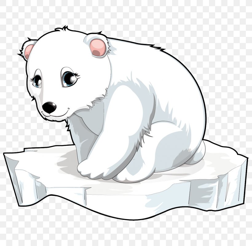Polar Bear Animal Illustrations Clip Art, PNG, 800x800px, Polar Bear, Animal Figure, Animal Illustrations, Animation, Artwork Download Free