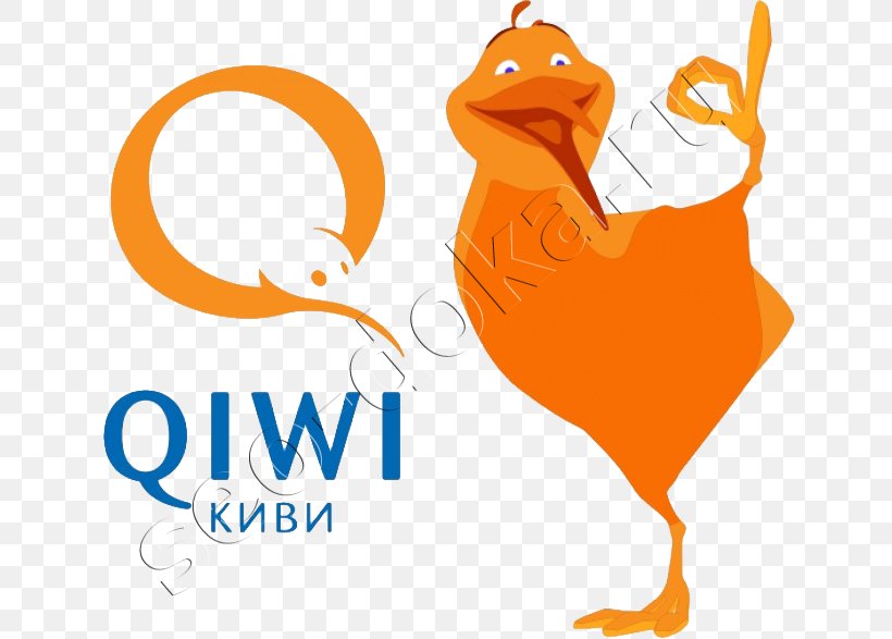 Qiwi Payment System Business Skrill, PNG, 640x587px, Qiwi, Art, Artwork, Bank, Beak Download Free
