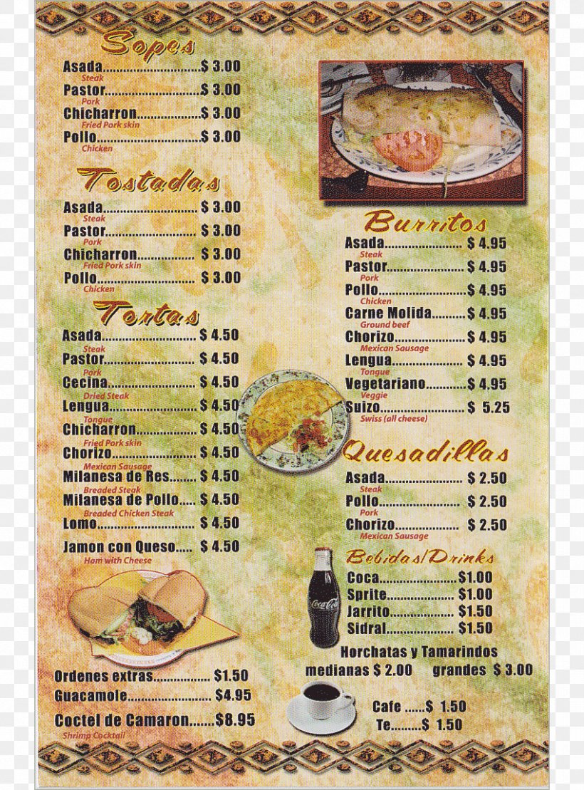 Mexican Cuisine Breakfast Spanish Cuisine Menu, PNG, 850x1150px, Mexican Cuisine, Breakfast, Cooking, Cuisine, Dinner Download Free