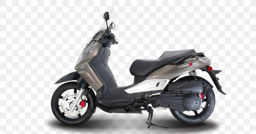 Motorized Scooter Motorcycle SYM Motors Motor Vehicle, PNG, 863x452px, Scooter, Antilock Braking System, Automotive Exterior, Black, Engine Displacement Download Free