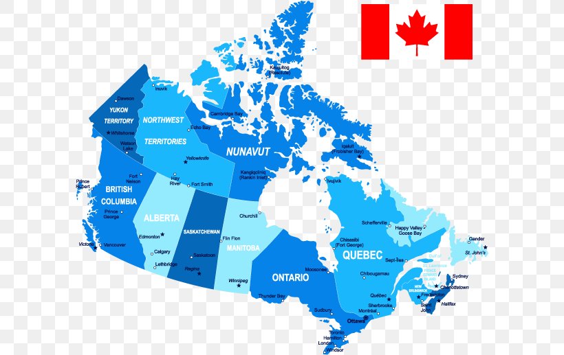 Canada Vector Map World Map, PNG, 600x517px, Canada, Area, Cartography, Diagram, Flag Of Canada Download Free
