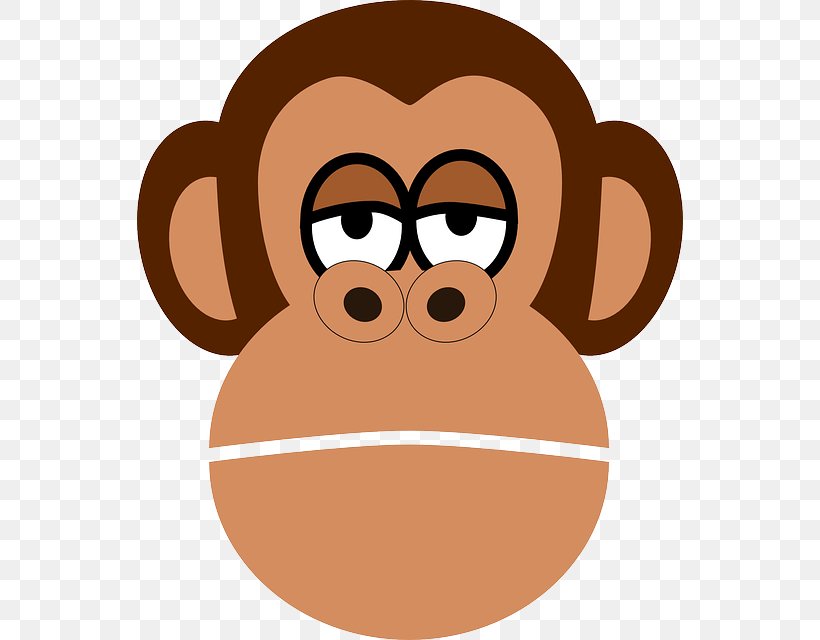 Chimpanzee Ape Baby Monkeys Clip Art, PNG, 546x640px, Chimpanzee, Ape, Baby Monkeys, Cartoon, Cuteness Download Free