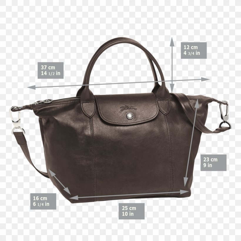 Leather Handbag Pliage Longchamp, PNG, 1000x1000px, Leather, Bag, Black, Brand, Brown Download Free