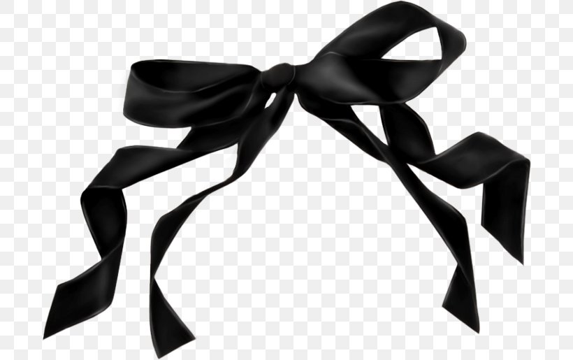 Ribbon Christmas Embellishment Clip Art, PNG, 700x515px, Ribbon, Barrette, Black, Black And White, Bow Tie Download Free