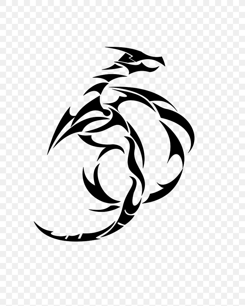 Chinese Dragon Clip Art, PNG, 724x1024px, Dragon, Bird, Black, Black And White, China Download Free