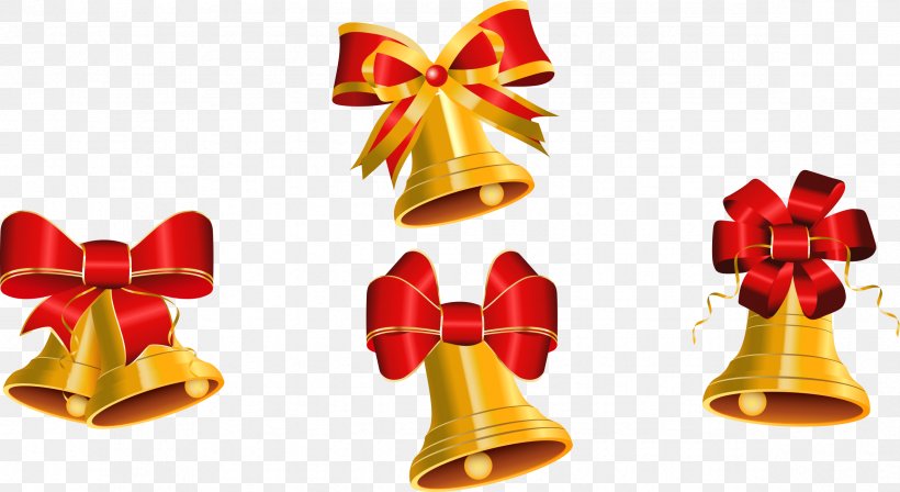 Jingle Bell Christmas Clip Art, PNG, 2364x1292px, Christmas, Bell, Christmas Bells, Christmas Decoration, Christmas Ornament Download Free