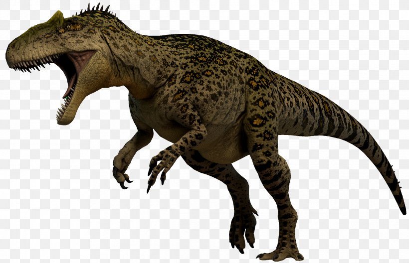 Tyrannosaurus Allosaurus Albertosaurus Reptile Giganotosaurus, PNG, 2384x1537px, Tyrannosaurus, Albertosaurus, Allosaurus, Animal, Animal Figure Download Free