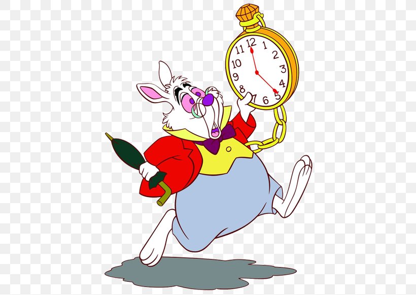 White Rabbit Alice's Adventures In Wonderland Queen Of Hearts, PNG, 432x581px, Watercolor, Cartoon, Flower, Frame, Heart Download Free