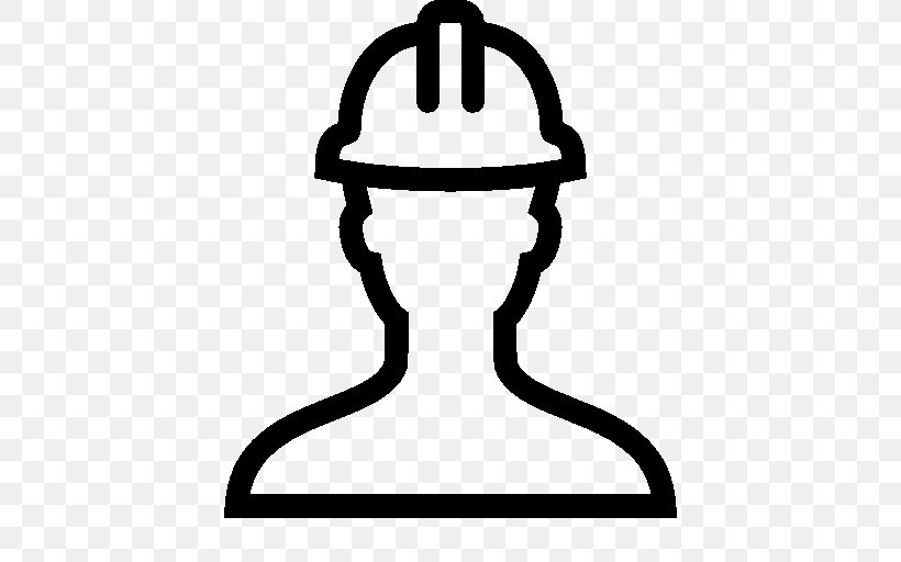 Laborer Emoticon Download, PNG, 512x512px, Laborer, Area, Artwork, Avatar, Black And White Download Free