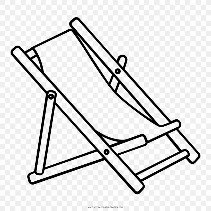 Line Art Drawing Hammock Deckchair Coloring Book, PNG, 1000x1000px, Line Art, Area, Ausmalbild, Black And White, Coloring Book Download Free
