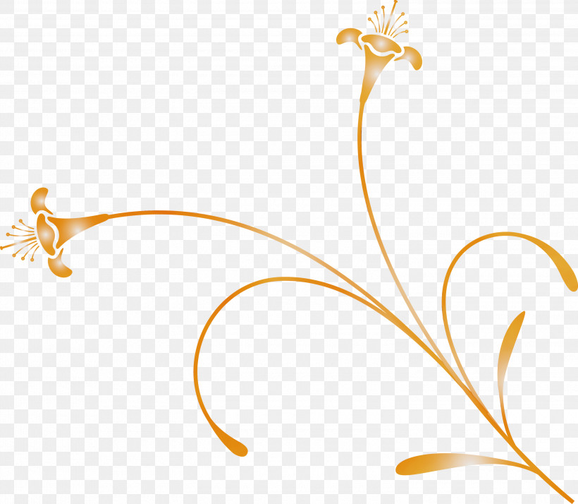 Line Plant Pedicel Flower, PNG, 3000x2615px, Easter Flower, Flower, Line, Paint, Pedicel Download Free