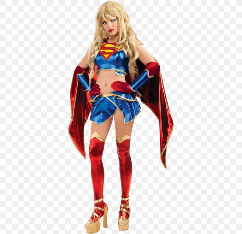 Supergirl Superwoman Kara Zor-El Costume Cosplay, PNG, 500x793px, Watercolor, Cartoon, Flower, Frame, Heart Download Free