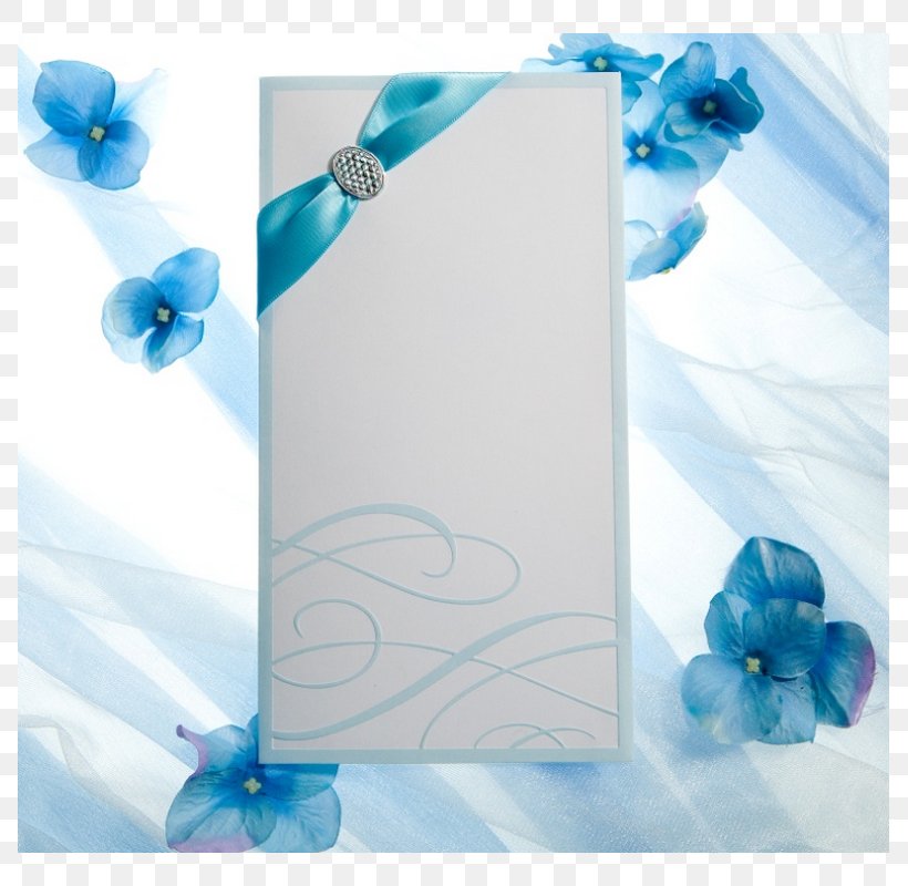 Wedding Invitation Paper Convite Blue, PNG, 800x800px, Wedding Invitation, Anniversary, Aqua, Azure, Blue Download Free