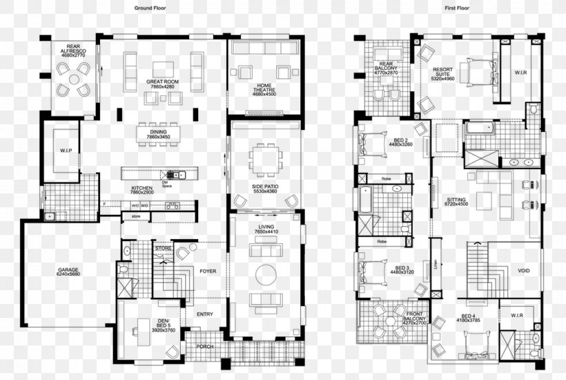 House Plan Storey Floor Plan Bedroom, PNG, 1080x725px, House Plan, Apartment, Area, Bathroom, Bed Download Free