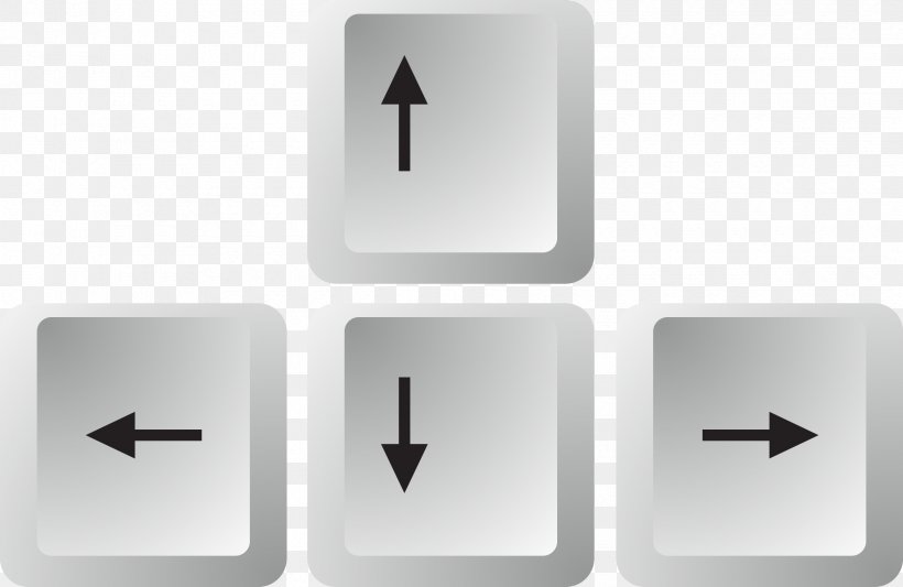 Keyboard Arrow Keys Vector, PNG, 2400x1562px, Computer Keyboard, Arrow Keys, Brand, Button, Computer Graphics Download Free