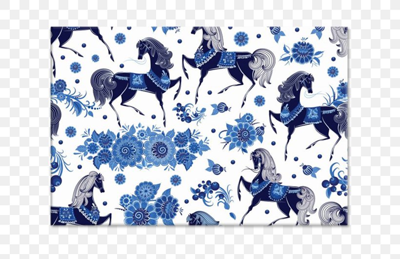 Horse Pattern, PNG, 750x530px, Horse, Area, Art, Black, Blue Download Free