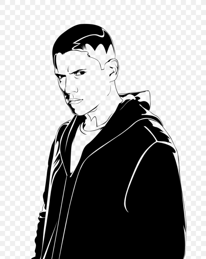 T-shirt Michael Scofield Sleeve Male, PNG, 774x1032px, Tshirt, Art, Black, Black And White, Casual Download Free