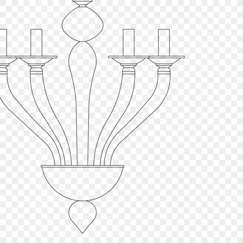 White Lighting Furniture Line Art, PNG, 1301x1301px, White, Black And White, Candle, Candle Holder, Candlestick Download Free