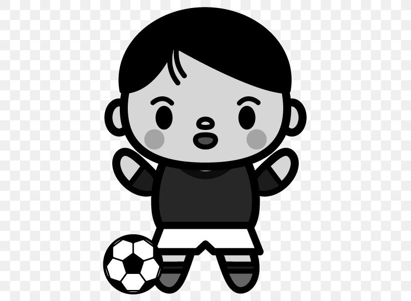 Black And White Football Monochrome Painting Clip Art, PNG, 600x600px, Black And White, Artwork, Behavior, Black, Boy Download Free