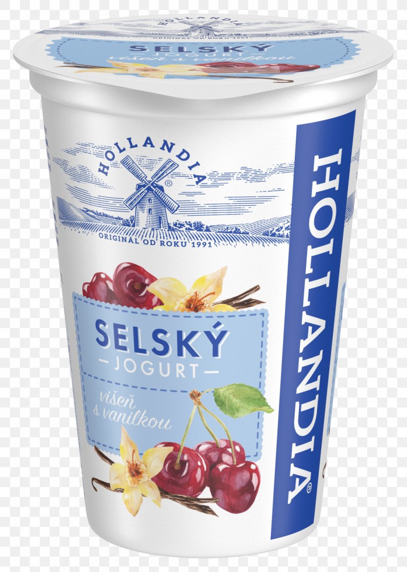 Milk Yoghurt Hollandia Karlovy Vary, A.s. Dairy Products Food, PNG, 1110x1559px, Milk, Bilberry, Cream, Dairy Product, Dairy Products Download Free