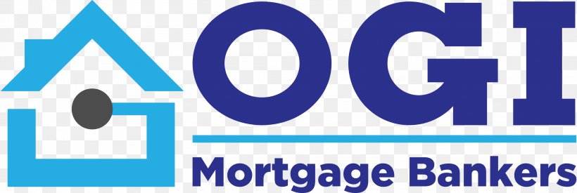 OGI Mortgage Bankers Mortgage Loan Reverse Mortgage, PNG, 3040x1022px, Mortgage Loan, Area, Bank, Blue, Brand Download Free