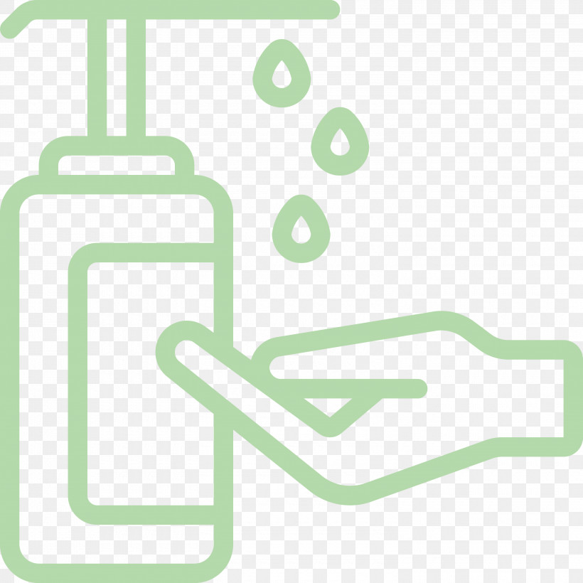 Sanitiser Handwash Coronavirus, PNG, 3000x3000px, Sanitiser, Angle, Coronavirus, Covid, Green Download Free